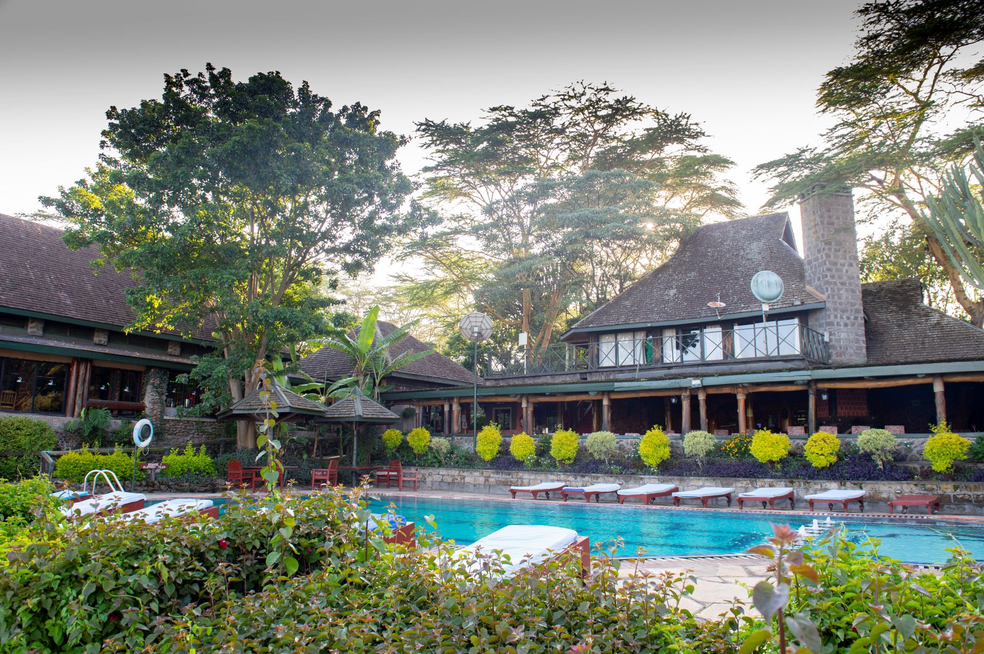 Lake Nakuru Lodge View.
